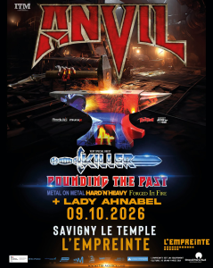 Anvil @ L'Empreinte - Savigny-le-Temple, France [09/10/2026]