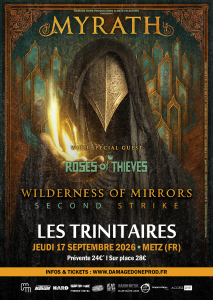 Myrath @ Les Trinitaires - Metz, France [17/09/2026]