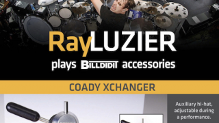 Ray Luzier (KORN) - Billdidit Accessories Publicité U.S.A./U.S. ad