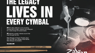 Zildjian Cymbals : Mike Mangini Publicité australienne/Australian ad