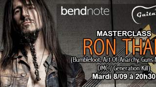 Ron "Bumblefoot" Thal - Masterclass Présentée par BendNote.com à Paris