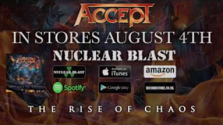 ACCEPT • "The Rise Of Chaos" (Behind The Scenes - Part 2)