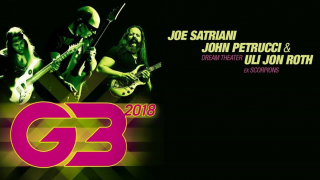 Joe Satriani, John Petrucci & Uli Jon Roth • Le G3 en tournée francaise