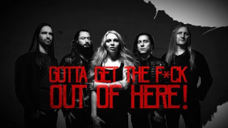 KOBRA AND THE LOTUS • "Get The F*ck Out Of Here" (Lyric Video)