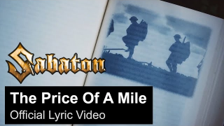 SABATON "The Price Of A Mile" (Lyric Video)