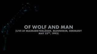 METALLICA “Of Wolf and Man” (Mannheim, Germany - May 22, 1993) (Audio Preview)