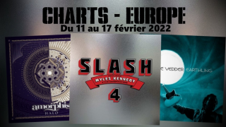 TOP ALBUMS EUROPÉEN  Les meilleures ventes en France, Allemagne, Belgique et Royaume-Uni du 11 au 17 février 2022