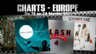 TOP ALBUMS EUROPÉEN  Les meilleures ventes en France, Allemagne, Belgique et Royaume-Uni du 18 au 24 février 2022