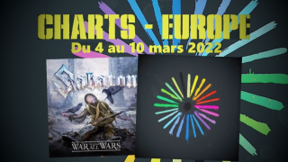 TOP ALBUMS EUROPÉEN  Les meilleures ventes en France, Allemagne, Belgique et Royaume-Uni du 4 au 10 mars 2022