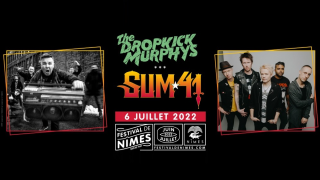 DROPKICK MURPHYS + SUM 41 @ Nîmes (Les Arènes)