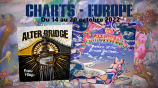 TOP ALBUMS EUROPÉEN Les meilleures ventes en France, Allemagne, Belgique et Royaume-Uni du 14 au 20 octobre 2022