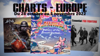  TOP ALBUMS EUROPÉEN Les meilleures ventes en France, Allemagne, Belgique et Royaume-Uni du 28 octobre au 3 novembre 2022