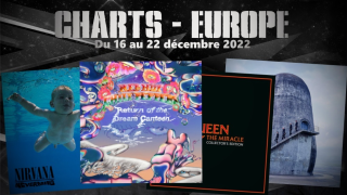  TOP ALBUMS EUROPÉEN Les meilleures ventes en France, Allemagne, Belgique et Royaume-Uni du 16 au 22 décembre 2022