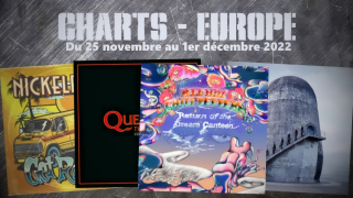  TOP ALBUMS EUROPÉEN Les meilleures ventes en France, Allemagne, Belgique et Royaume-Uni du 25 novembre au 1er décembre 2022