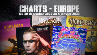  TOP ALBUMS EUROPÉEN Les meilleures ventes en France, Allemagne, Belgique et Royaume-Uni du 30 décembre au 5 janvier 2023