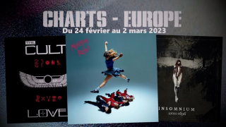 TOP ALBUMS EUROPÉEN Les meilleures ventes en France, Allemagne, Belgique et Royaume-Uni du 24 février au 2 mars