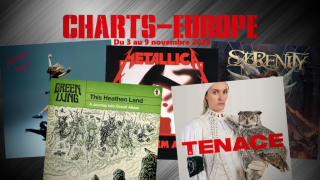  TOP ALBUMS EUROPÉEN Les meilleures ventes en France, Allemagne, Belgique et Royaume-Uni du 3 au 9 novembre 2023
