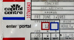 Def Leppard @ Capitol Centre - Washington, D.C., Etats-Unis [03/06/1983]