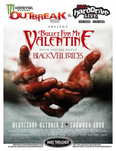 Bullet For My Valentine @ Showbox Sodo - Seattle, Washington, Etats-Unis [02/10/2013]