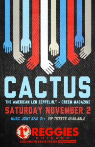 Cactus @ Reggies - Chicago, Illinois, Etats-Unis [02/11/2013]