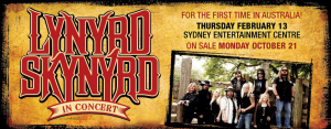 Lynyrd Skynyrd @ Entertainment Centre - Sydney, New South Wales, Australie [13/02/2014]