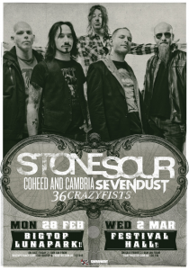 Stone Sour @ Luna Park Big Top - Sydney, New South Wales, Australie [28/02/2013]