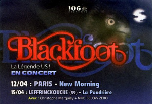 Blackfoot @ New Morning - Paris, France [12/04/2011]