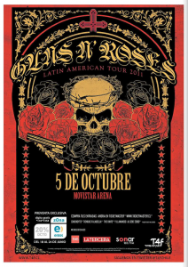 Guns N' Roses @ Movistar Arena - Santiago, Chili [05/10/2011]