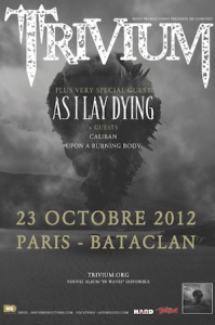 Trivium @ Le Bataclan - Paris, France [23/10/2012]