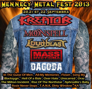 Mennecy Metal Fest @ Parc de Villeroy - Mennecy, France [21/09/2013]