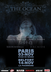 The Ocean @ Le Divan du Monde - Paris, France [03/11/2013]
