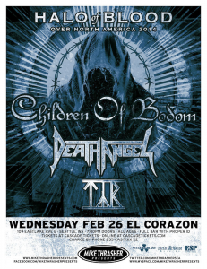 Children of Bodom @ El Corazon - Seattle, Washington, Etats-Unis [26/02/2014]