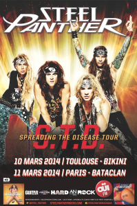 Steel Panther @ Le Bataclan - Paris, France [11/03/2014]