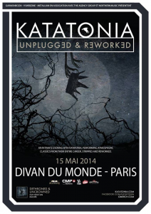 Katatonia “Unplugged & Reworked”  @ Le Divan du Monde - Paris, France [15/05/2014]