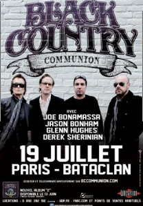 Black Country Communion @ Le Bataclan - Paris, France [19/07/2011]