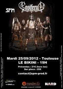 Ensiferum @ Le Bikini - Toulouse, France [25/09/2012]