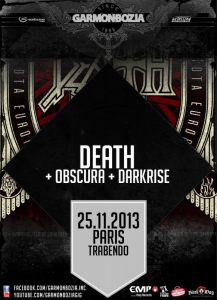 Death DTA @ Le Trabendo - Paris, France [25/11/2013]