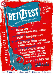 Betizfest @ Le Palais des Grottes - Cambrai, France [11/04/2014]