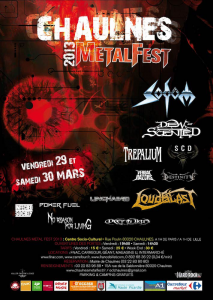 Chaulnes Metal Fest 2013 @ Le CSC  - Chaulnes, France [29/03/2013]
