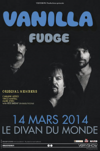 Vanilla Fudge @ Le Divan du Monde - Paris, France [14/03/2014]
