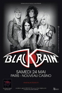 Blackrain @ Le Nouveau Casino - Paris, France [24/05/2014]