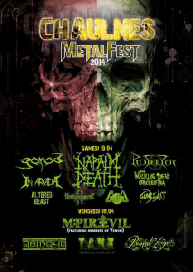 Chaulnes Metal Fest @ Le CSC  - Chaulnes, France [19/04/2014]