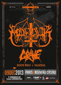 Marduk @ Le Nouveau Casino - Paris, France [09/12/2013]