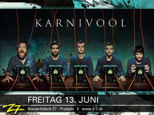 Karnivool @ Z7 Konzertfabrik - Pratteln, Suisse [13/06/2014]