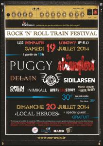Rock 'N' Roll Train Festival @ Les Remparts - Longwy, France [19/07/2014]
