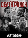 Five Finger Death Punch - 25/03/2014 19:00