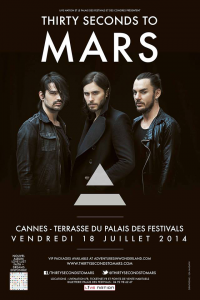 Thirthy Seconds To Mars @ Palais des Festivals  - Cannes, France [18/07/2014]
