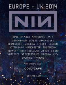 Nine Inch Nails @ Rockhal - Esch-sur-Alzette, Luxembourg [16/05/2014]