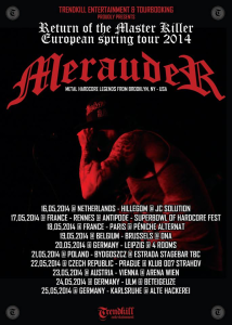 Merauder @ Péniche Alternat - Paris, France [18/05/2014]