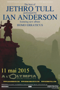 Jethro Tull's Ian Anderson @ L'Olympia - Paris, France [11/05/2015]